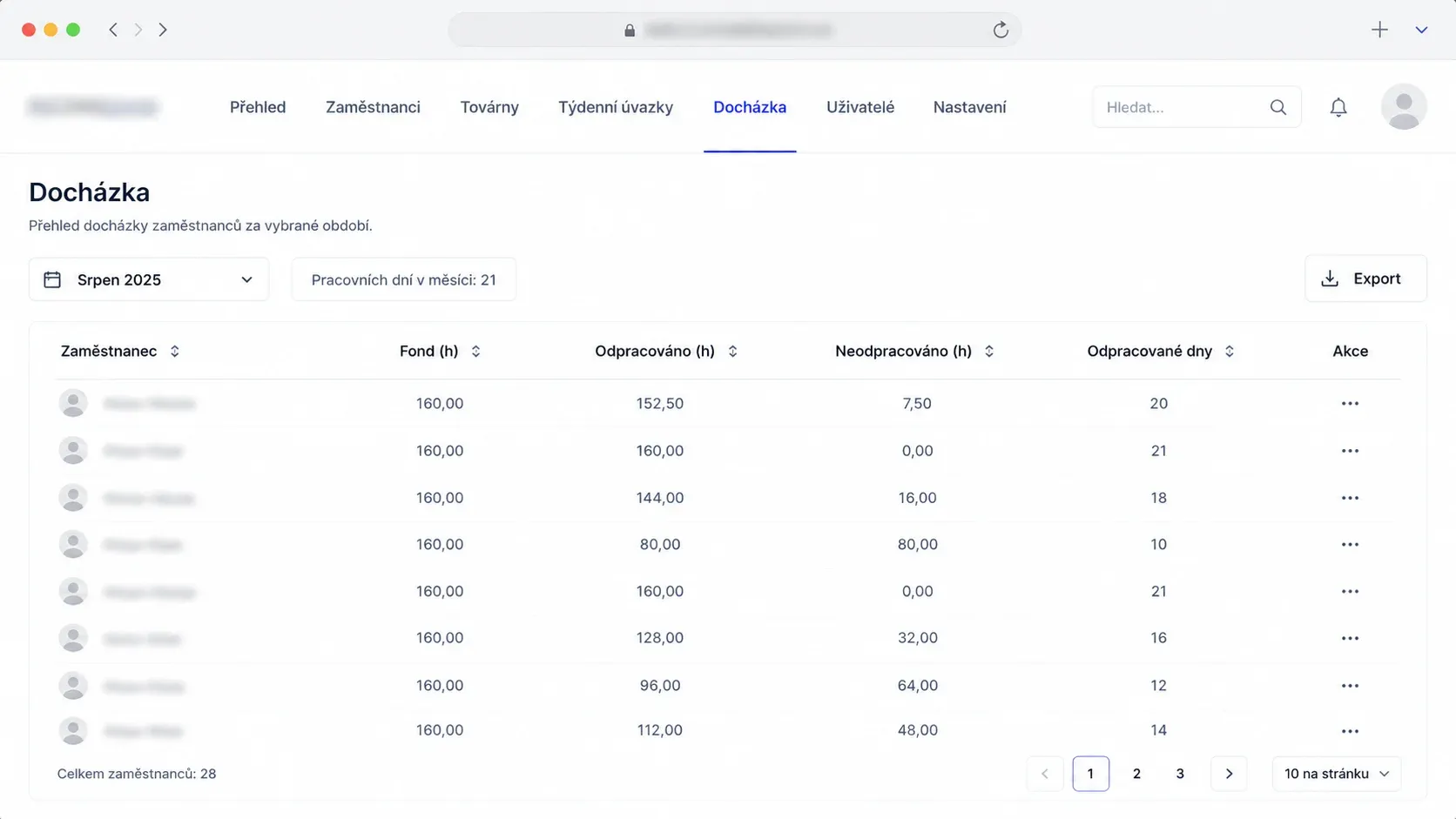 attendance & timesheets