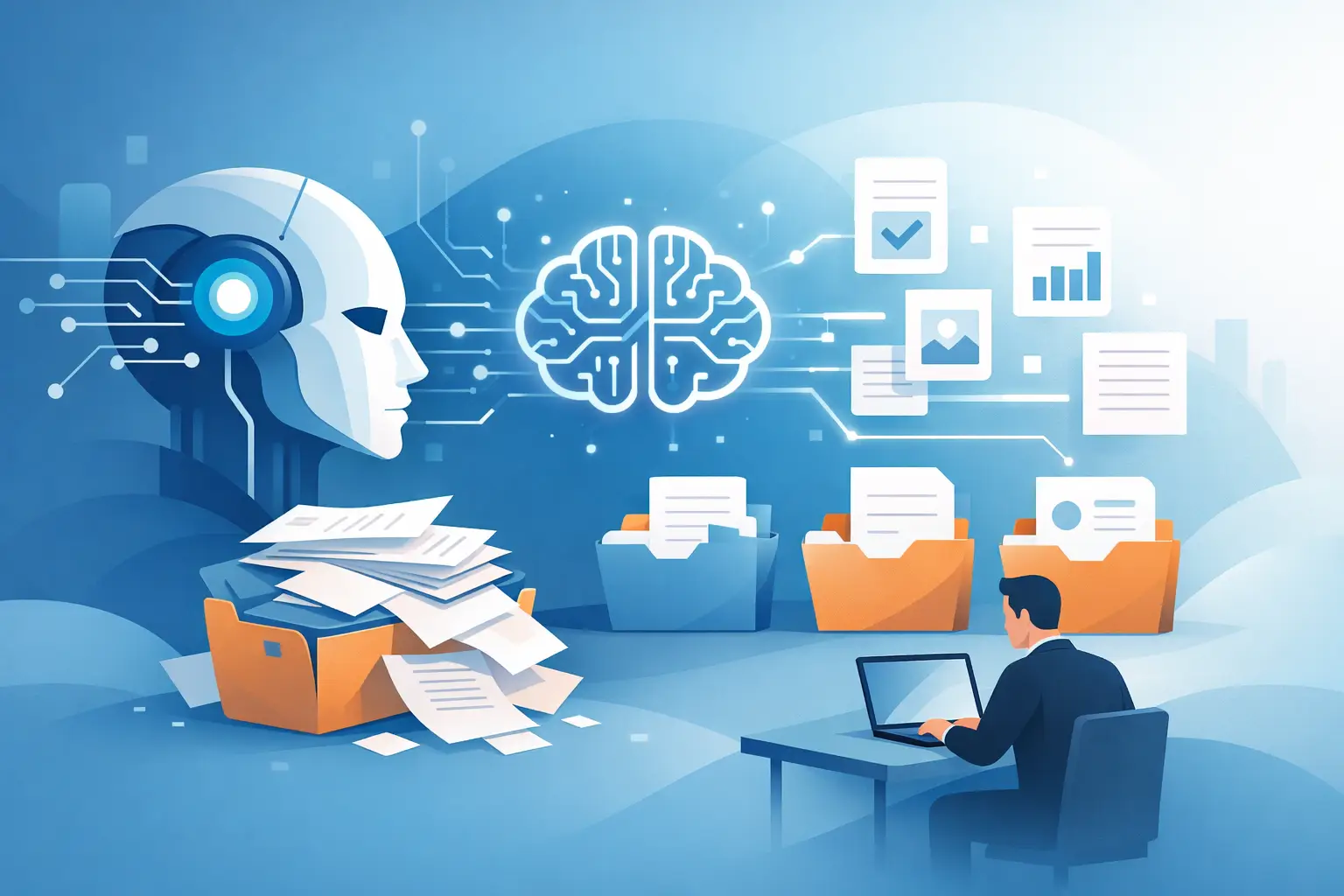 When AI document sorting pays off for a company