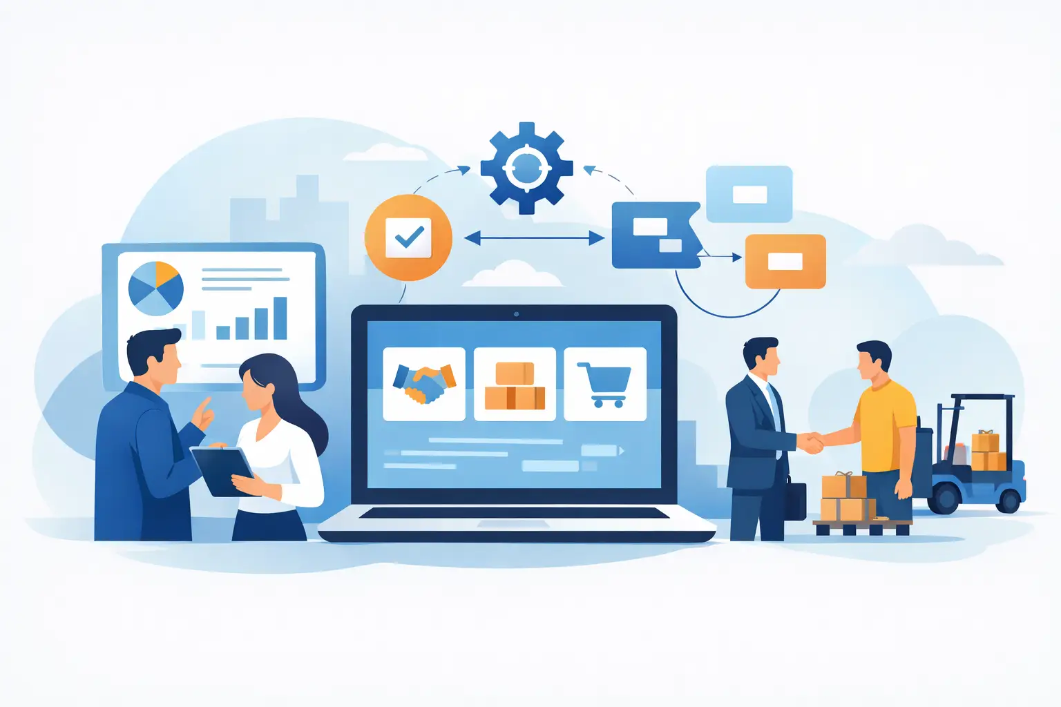 B2B platform features without the chaos