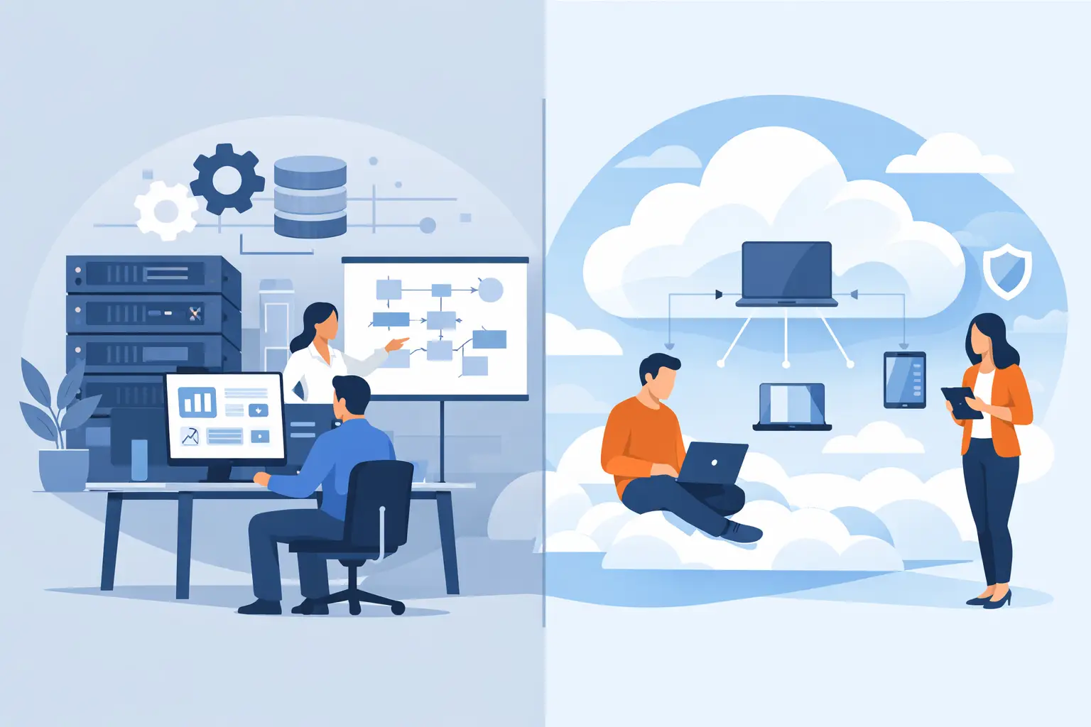 Internal system or SaaS for your business