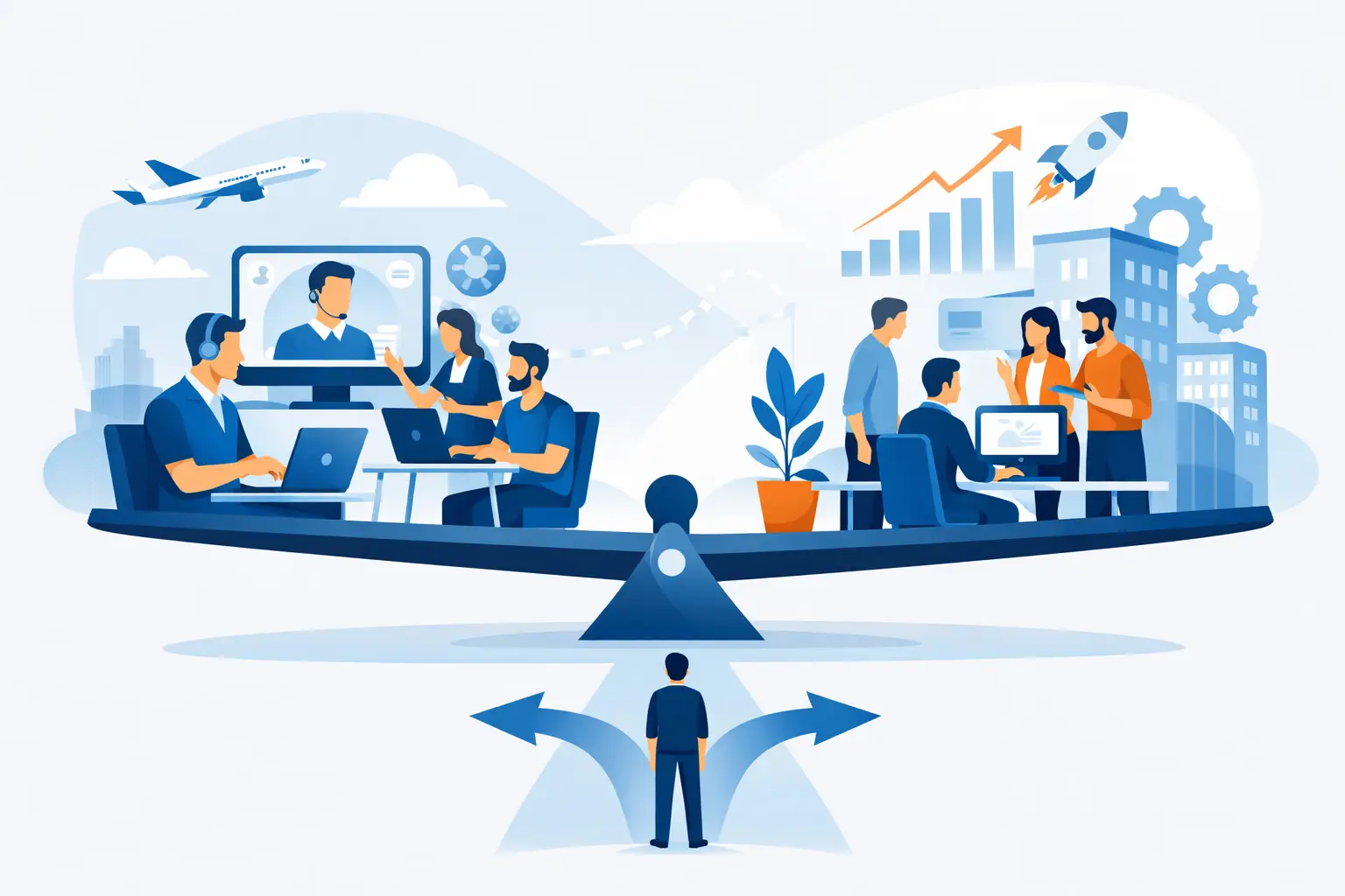 Outsourcing development or an in-house team for company growth